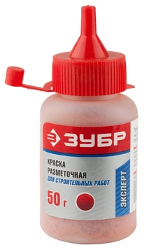 ЗУБР  50 г, красная, разметочная краска (4-06405-2) 4-06405-2_z01