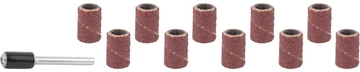 STAYER  d 6.25 мм, Р 80 (5шт), Р 120 (5шт) шлифовальные абразивные (29919-H10) 29919-H10