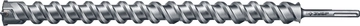 ЗУБР  40 x 880/1000 мм, SDS-max бур, Профессионал (29350-880-40) 29350-880-40_z02