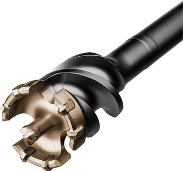 KRAFTOOL  d 55 х 450/550 мм, SDS-max проломной бур (29355-55-550) 29355-55-550