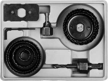 STAYER  Maxcut, 7 шт, 22-67 мм, набор кольцевых коронок по дереву (29600-H7) 29600-H7