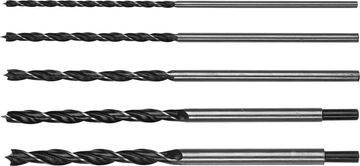 STAYER  Maxdrill, 5 шт, 6-8-10-12-14 х 300 мм, набор сверл по дереву (2943-300-H5) 2943-300-H5