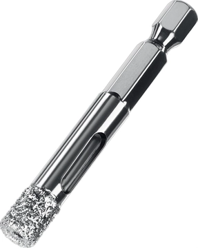 ЗУБР  АВК, d 8 мм, (HEX 1/4″, 15 мм кромка), вакуумное алмазное трубчатое сверло, Профессионал (29865-08) 29865-08
