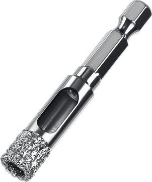ЗУБР  АВК, d 10 мм, (HEX 1/4″, 15 мм кромка), вакуумное алмазное трубчатое сверло, Профессионал (29865-10) 29865-10