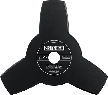 STEHER  TB-3, 255 мм, 3T, нож для триммера (75130) 75130