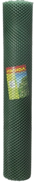 GRINDA  1.63 x 15 м, ячейка 18 х 18 мм, 2 шт, цвет хаки, садовая решетка (422277) 422277