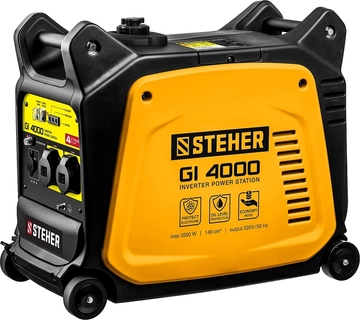 STEHER  3500 Вт, инверторный генератор (GI-4000) GI-4000