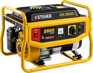 STEHER  2800 Вт, бензиновый генератор (GS-3500) GS-3500