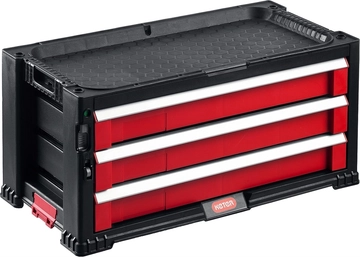 KETER  DRAWER-3, 562 х 289 х 262 мм, (22″), ящик с 3 выдвижными полками (38381-3) 38381-3