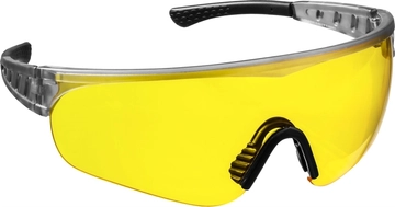 STAYER  PRO-X, открытого типа, жёлтые, широкая монолинза, защитные очки, Professional (2-110435) 2-110435_z01