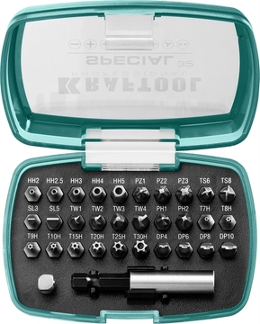 KRAFTOOL  Special-32, с адаптером 32 шт, набор специальных бит (2610-H32) 2610-H32