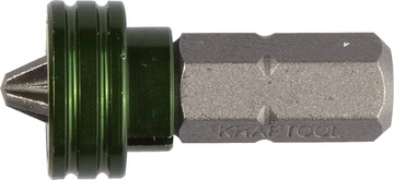KRAFTOOL  Magnet-X PH2, 25 мм, 1 шт, бита с магнитным держателем-ограничителем (26128-2-25-1) 26128-2-25-1