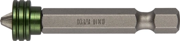 KRAFTOOL  Magnet-X, PZ2, 50 мм, 1 шт, бита с магнитным держателем-ограничителем (26129-2-50-1) 26129-2-50-1