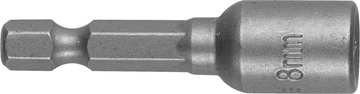 STAYER  8 х 48 мм, 1 шт, бита с торцовой головкой, Professional (26390-08) 26390-08