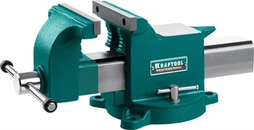 KRAFTOOL  Steel, 150 мм, стальные слесарные тиски (32701-150) 32701-150