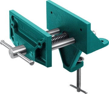 KRAFTOOL  155 мм, на струбцине, Столярные переносные тиски (32720-155) 32720-155