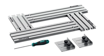 KRAFTOOL  KRAFTFLEX MFS-200-400 мм, 4шт, Шаблон фрезерный в комплекте с 2 упорами (32807) 32807