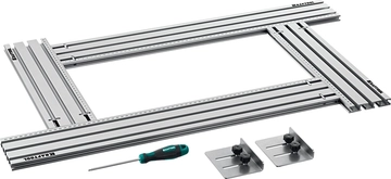 KRAFTOOL  KRAFTFLEX MFS-400-700 мм, 4шт, Шаблон фрезерный в комплекте с 2 упорами (32808) 32808