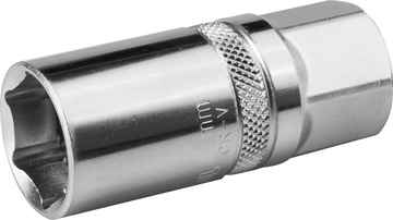 KRAFTOOL  1/2″, 16 мм, свечная торцовая головка с резиновой вставкой (27812-16) 27812-16_z01