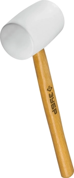 ЗУБР  450 г, белая, резиновая киянка (20511-450) 20511-450_z02