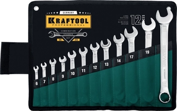 KRAFTOOL  12 шт, 6 - 22 мм, набор комбинированных гаечных ключей (27079-H12) 27079-H12_z01