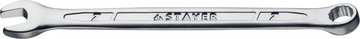 STAYER  HERCULES, 7 мм, комбинированный гаечный ключ, Professional (27081-07) 27081-07_z01
