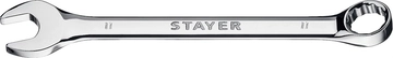 STAYER  HERCULES, 11 мм, комбинированный гаечный ключ, Professional (27081-11) 27081-11_z01