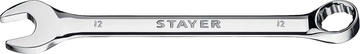 STAYER  HERCULES, 12 мм, комбинированный гаечный ключ, Professional (27081-12) 27081-12_z01