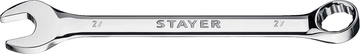 STAYER  HERCULES, 27 мм, комбинированный гаечный ключ, Professional (27081-27) 27081-27_z01