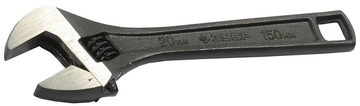 ЗУБР  150/20 мм, разводной ключ (27251-15) 27251-15
