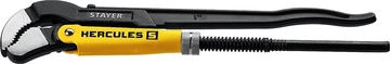 STAYER  Hercules-S, №1, 1″, 330 мм, трубный ключ с изогнутыми губками, Professional (27311-1) 27311-1_z01