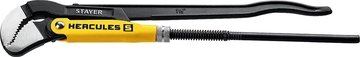 STAYER  Hercules-S, №2, 1.5″, 440 мм, трубный ключ с изогнутыми губками, Professional (27311-2) 27311-2_z01