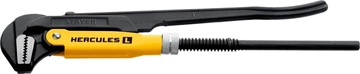 STAYER  Hercules-L, №1, 1″, 330 мм, трубный ключ с прямыми губками (27331-1) 27331-1