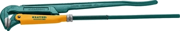 KRAFTOOL  PANZER-90, №5, 4″, 745 мм, трубный ключ с прямыми губками (2734-40) 2734-40_z02