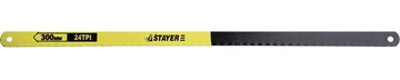 STAYER  24 TPI, шаг 1 мм, 300 мм, 10 шт, полотно для ножовки по металлу (1588-S10) 1588-S10