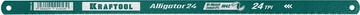 KRAFTOOL  Alligator-24, 24 TPI, 300 мм, биметталическое гибкое полотно по металлу (15942-24-1) 15942-24-1