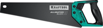 KRAFTOOL  Alligator Black 11, 400 мм, ножовка для точного реза (15205-40) 15205-40
