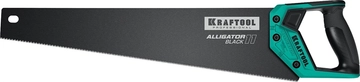 KRAFTOOL  Alligator Black 11, 500 мм, ножовка для точного реза (15205-50) 15205-50