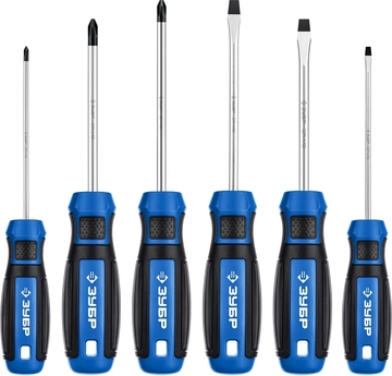 ЗУБР  6 предм., набор отверток, Профессионал (25239) 25239