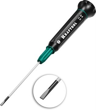 KRAFTOOL  Precision SL2.0, отвертка для точных работ (25681-2.0) 25681-2.0