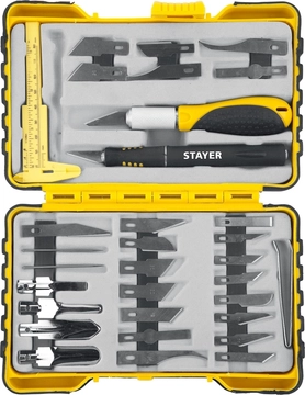 STAYER  33 предм, набор резцов, Professional (1831-H33) 1831-H33