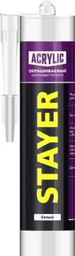 STAYER  260 мл, белый,акриловый, универсальный герметик (41211-0) 41211-0_z01