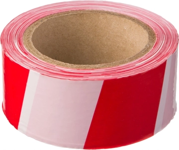 STAYER  MAXTape, 50 мм, 150 м, красно-белая, сигнальная лента (12241-50-150) 12241-50-150