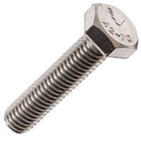 Болт с шестигранной головкой, полная   резьба  А2 M 5X50 107568