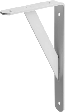 STAYER  250 х 150 х 30 х 4 мм, белый, усиленный уголок-кронштейн (37420-1) 37420-1