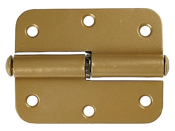 ПН-85, 85 x 41 х 2.5 мм, левая, цвет белый, карточная петля (37641-85L) 37641-85L