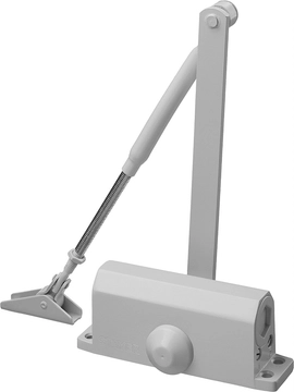 STAYER  MAXComfort, до 80 кг, белый серебро, дверной доводчик (37916-80) 37916-80