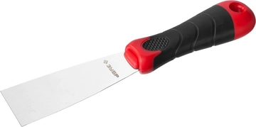 ЗУБР  40 мм, профилированное полотно, двухкомпонентная ручка, нержавеющий, шпатель (10072-04) 10072-04