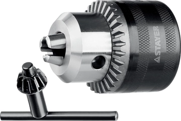 STAYER  16 мм, 1/2″,  ударный сверлильный патрон с ключом для дрели, Professional (29055-16-1/2) 29055-16-1/2