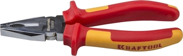 KRAFTOOL  Electro-Kraft, 180 мм, хромированные плоскогубцы (2202-1-18) 2202-1-18_z01